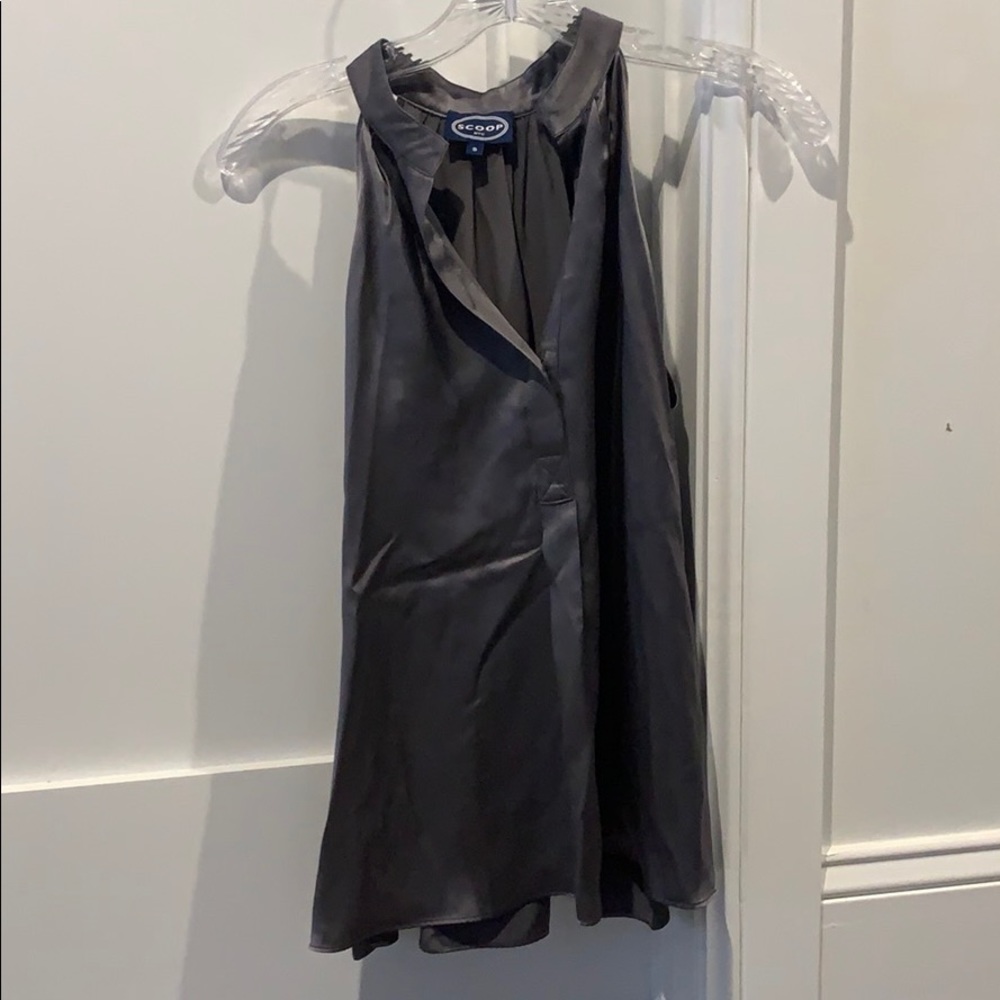 Scoop NYC Silk Blouse